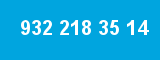 932 218 35 14 932 218 35 14